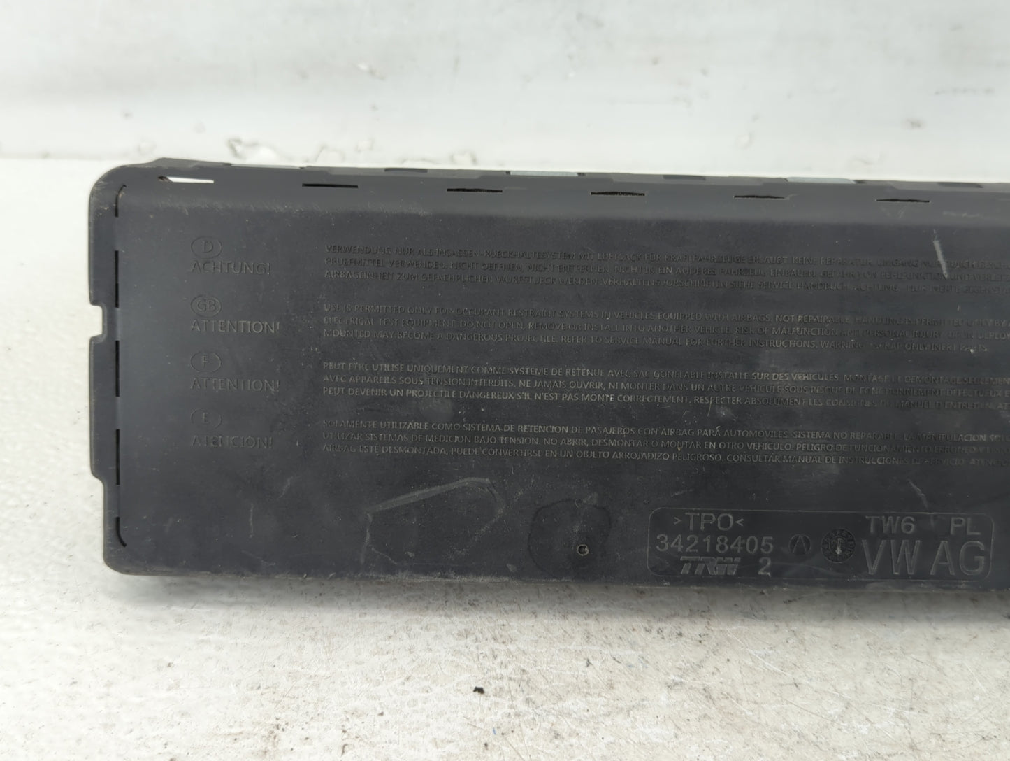 2017-2020 Audi A4 Air Bag Driver Left Knee OEM P/N:34169368-C 0589-P1-0071, 8W0 880 841 D 4PK Fits Fits 2017 2018 2019 2020 