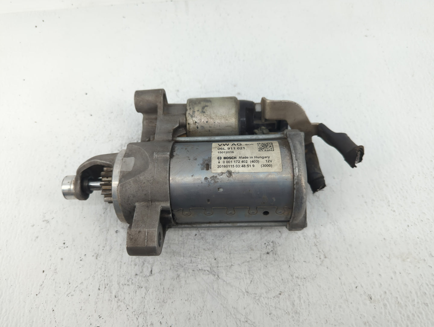 2017-2020 Audi A4 Car Starter Motor Solenoid OEM P/N:06L 911 021 Fits Fits 2017 2018 2019 2020 OEM Used Auto Parts - Oemused