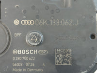 2017-2020 Audi A4 Throttle Body P/N:0 280 750 622 06K 133 062 J Fits Fits 2017 2018 2019 2020 2021 2022 OEM Used Auto Parts 