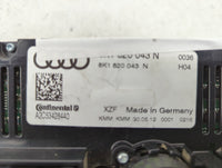 2014-2017 Audi A5 Climate Control Module Temperature AC/Heater Replacement P/N:8K1820043N 8K1820043 Fits OEM Used Auto Parts