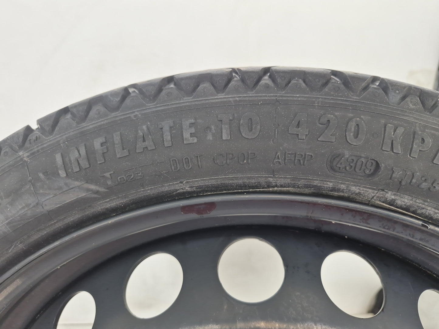 2008-2019 Audi A5 Spare Donut Tire Wheel Rim Oem - Oemusedautoparts1.com