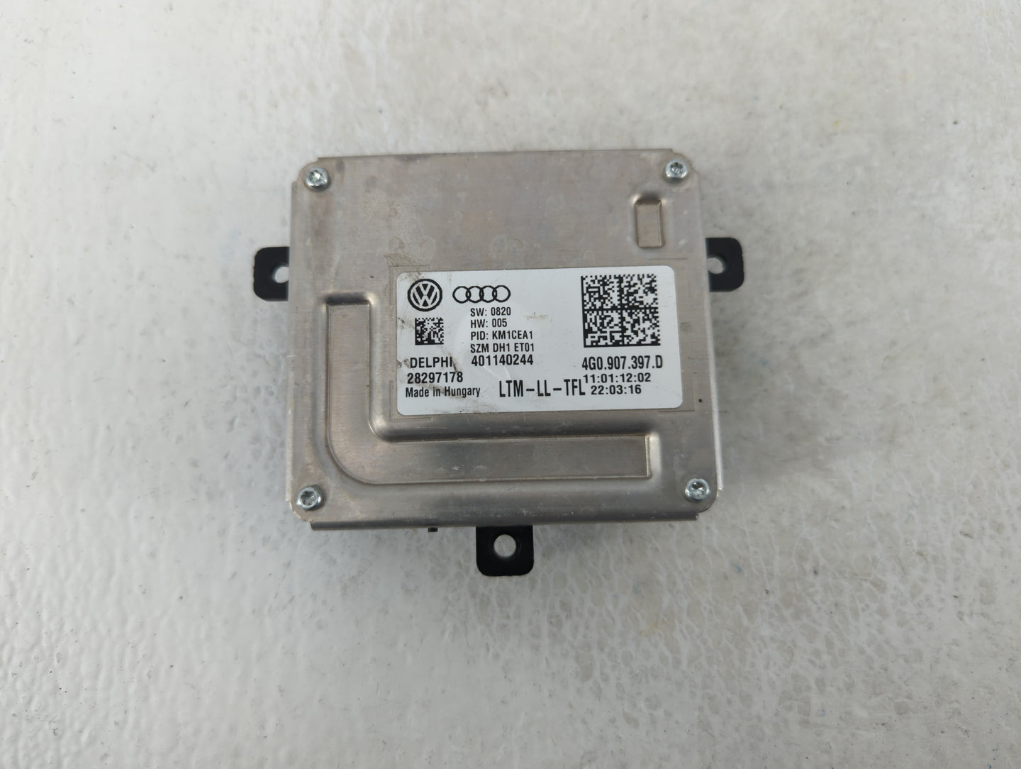2017 Audi A5 Headlight Ballast Head Light - Oemusedautoparts1.com