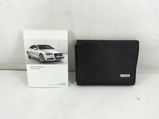2017 Audi A5 Owners Manual Book Guide P/N:8T0012721BB OEM Used Auto Parts - Oemusedautoparts1.com
