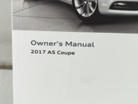 2017 Audi A5 Owners Manual Book Guide P/N:8T0012721BB OEM Used Auto Parts - Oemusedautoparts1.com