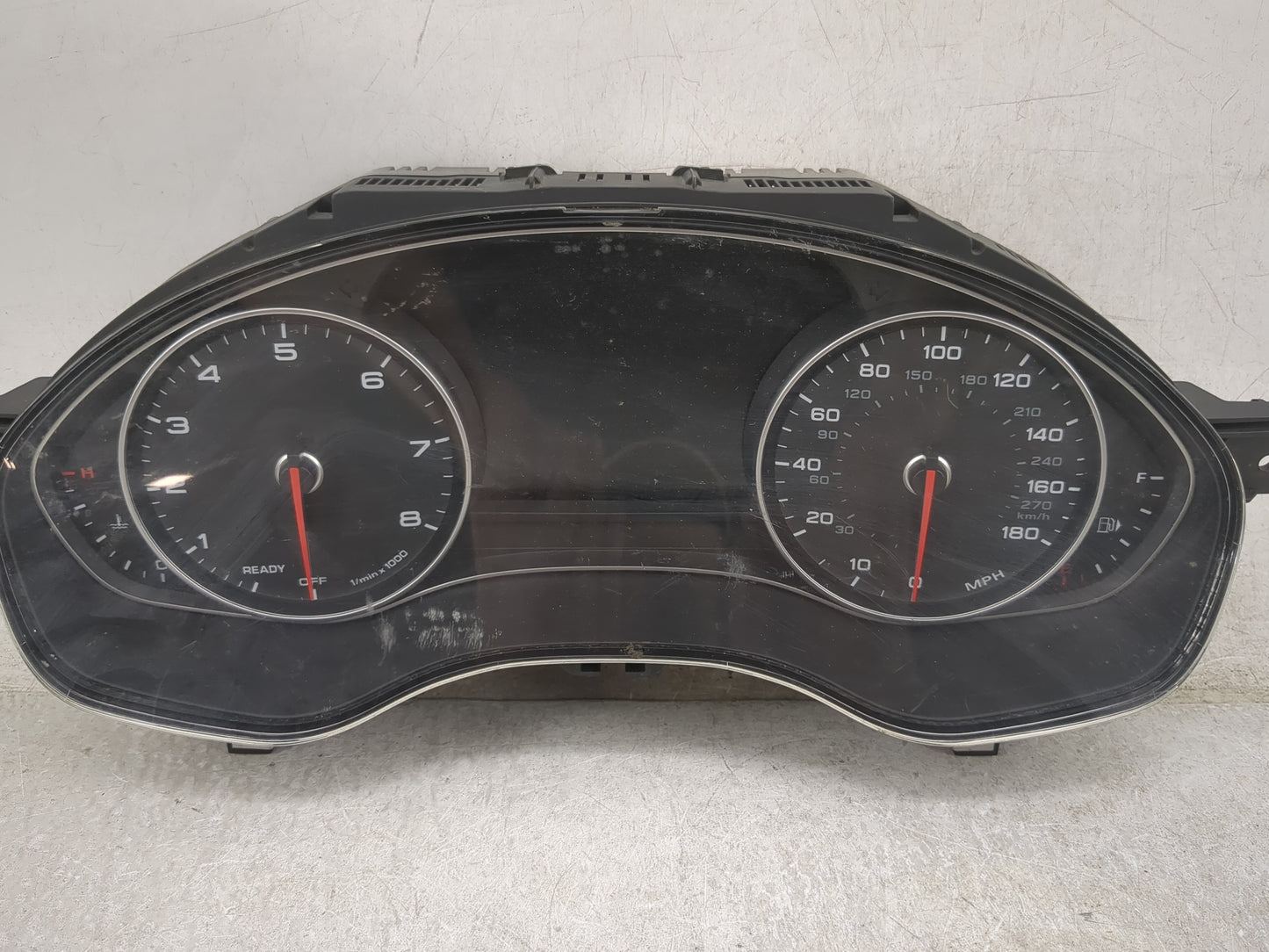 2016-2017 Audi A6 Instrument Cluster Speedometer Gauges P/N:0 263 725 132 4G8 920 988 F Miles: Fits Fits 2016 2017 OEM Used 
