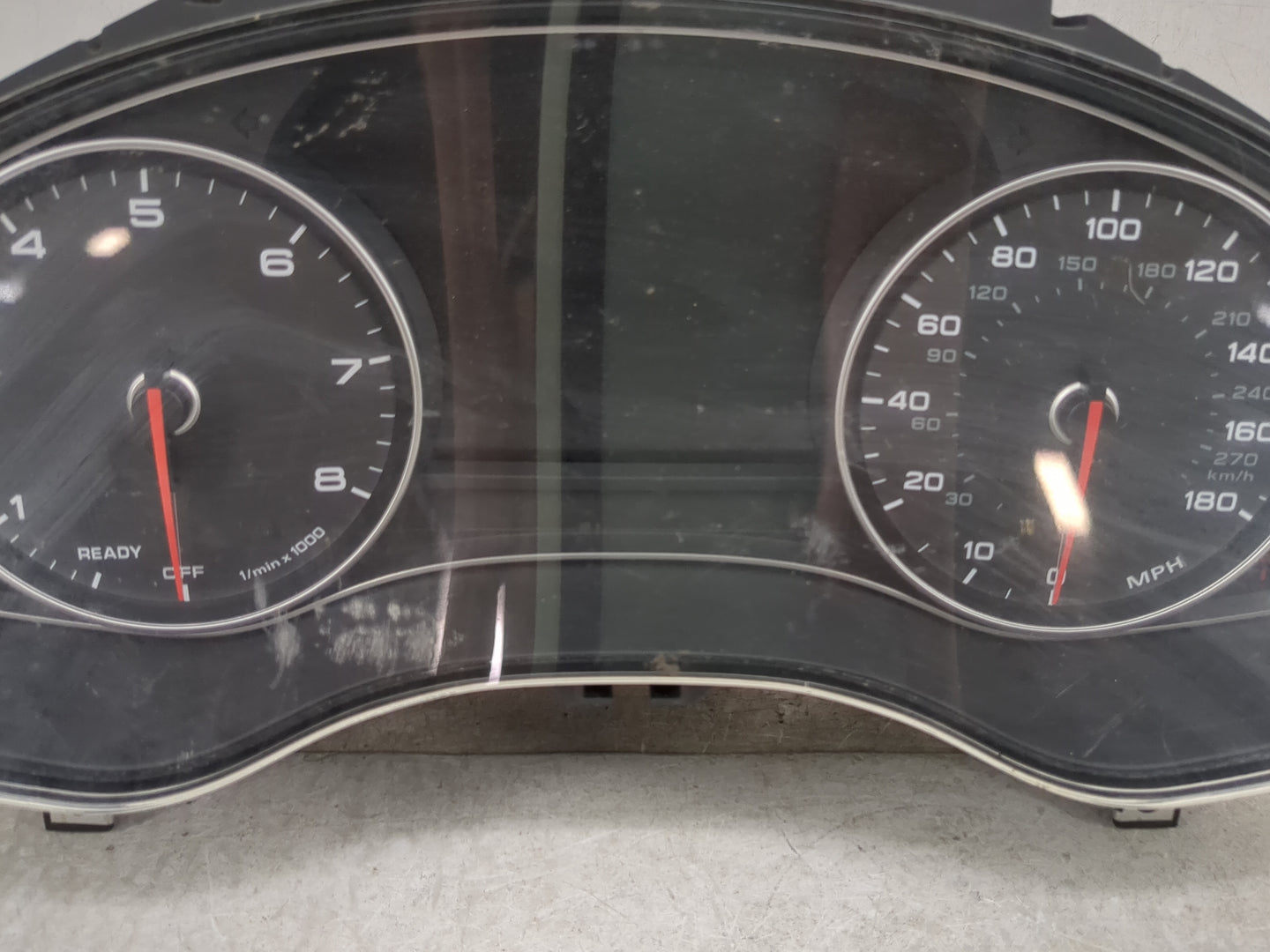 2016-2017 Audi A6 Instrument Cluster Speedometer Gauges P/N:0 263 725 132 4G8 920 988 F Miles: Fits Fits 2016 2017 OEM Used 