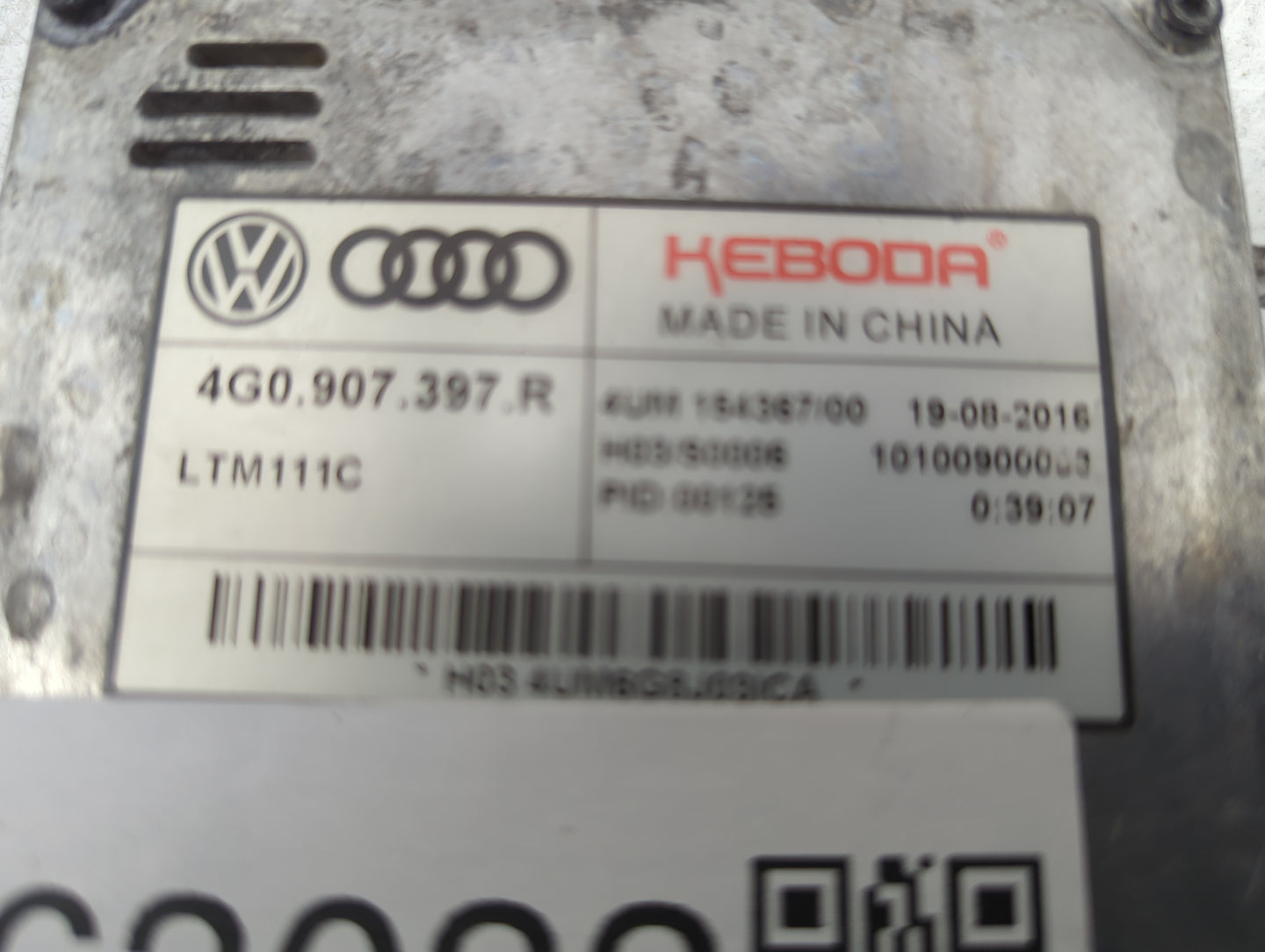 2017 Audi A6 Headlight Ballast Head Light - Oemusedautoparts1.com