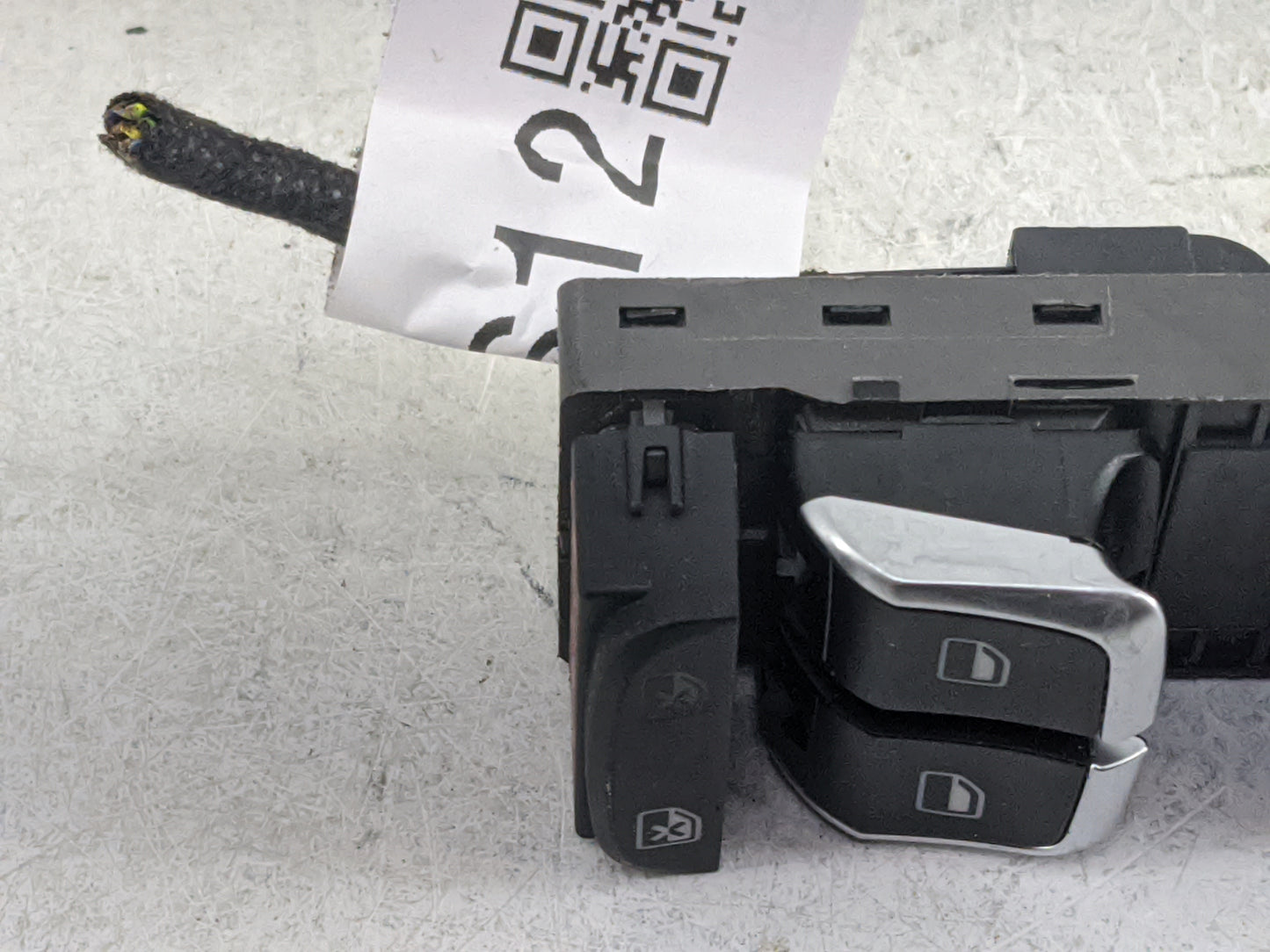 2017 Audi A6 Master Power Window Switch Replacement Driver Side Left Fits OEM Used Auto Parts - Oemusedautoparts1.com