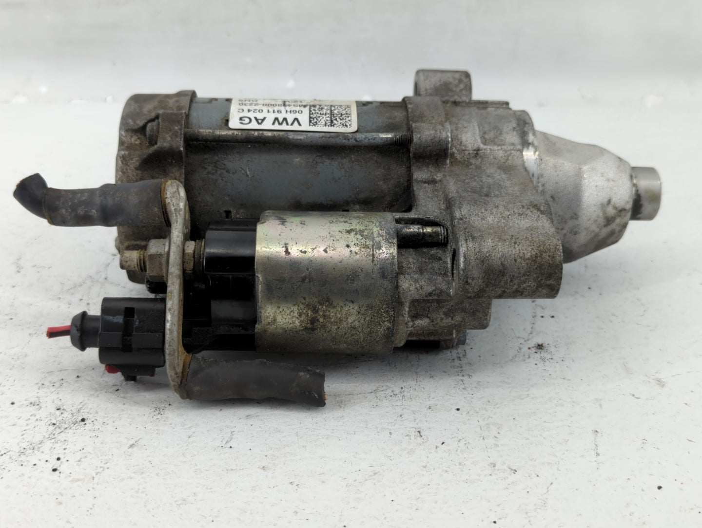 2016-2020 Audi A6 Car Starter Motor Solenoid OEM P/N:06H 911 024 C Fits Fits 2016 2017 2018 2019 2020 OEM Used Auto Parts - 