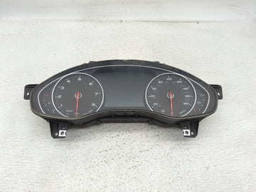 2016-2017 Audi A7 Instrument Cluster Speedometer Gauges P/N:4G8920987T 0263725121 Fits Fits 2016 2017 OEM Used Auto Parts - 