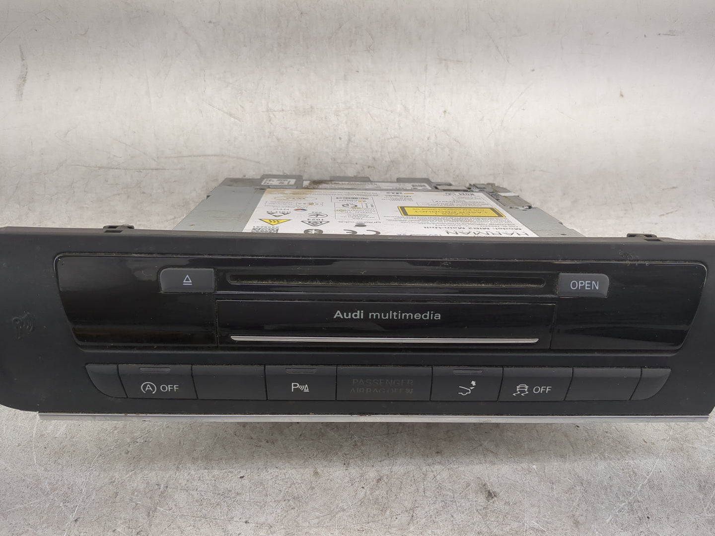 2016-2018 Audi A7 Multi Media Audio Radio Receiver Player Oem - Oemusedautoparts1.com