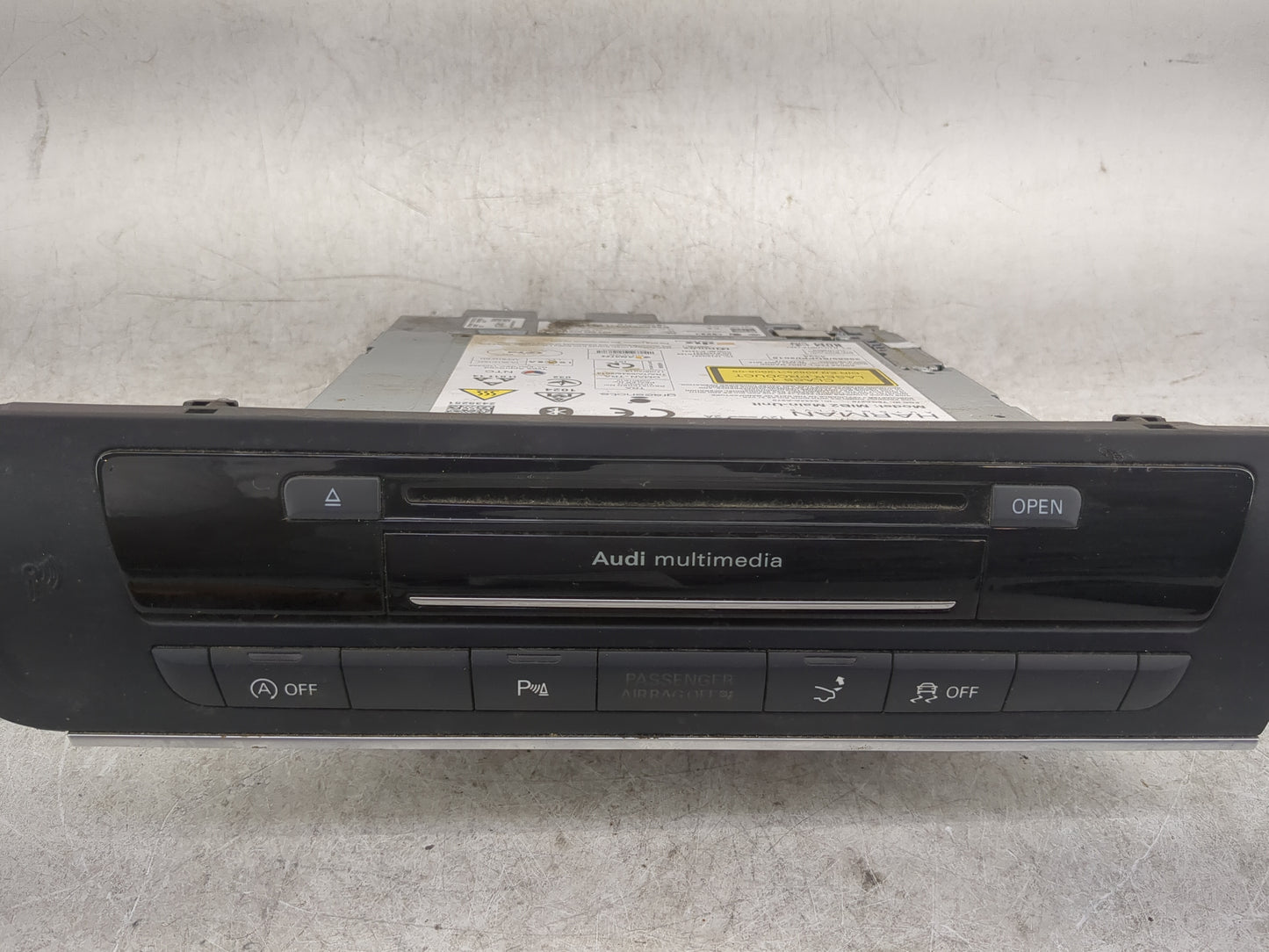 2016-2018 Audi A7 Multi Media Audio Radio Receiver Player Oem - Oemusedautoparts1.com