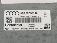 2017-2018 Audi A7 PCM Engine Control Computer ECU ECM PCU OEM P/N:4G2 907 551 C 4G2 907 5512 C Fits Fits 2017 2018 OEM Used 