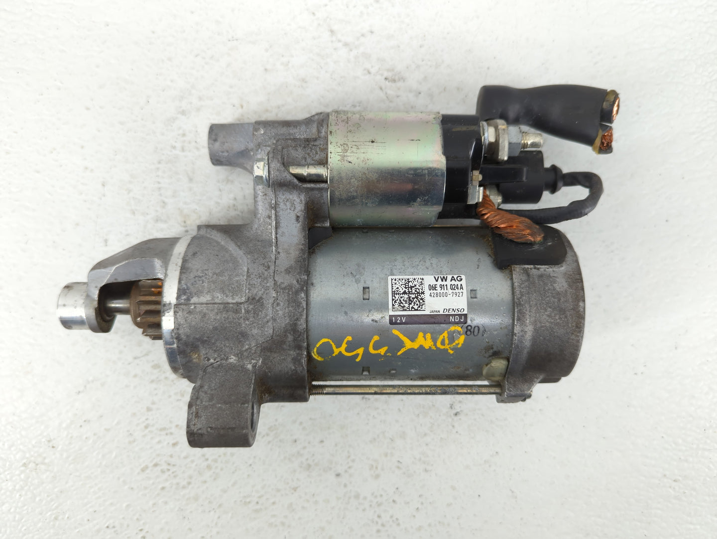 2014-2018 Audi A8 Car Starter Motor Solenoid OEM P/N:4280000-7927 06E 911 024 A Fits Fits 2014 2015 2016 2017 2018 OEM Used 