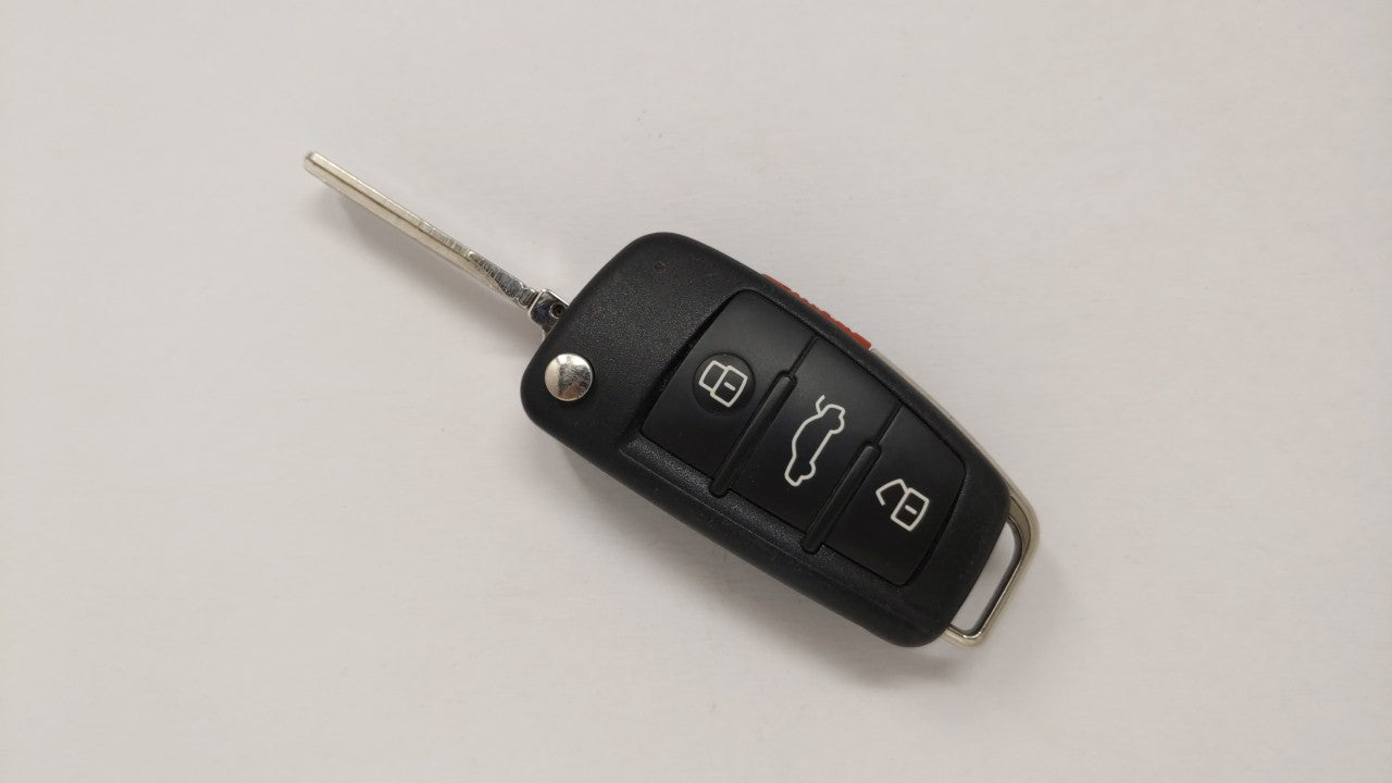 Audi Keyless Entry Remote Fob Nbgfs12p71 8x0 837 220 A 4 Buttons - Oemusedautoparts1.com