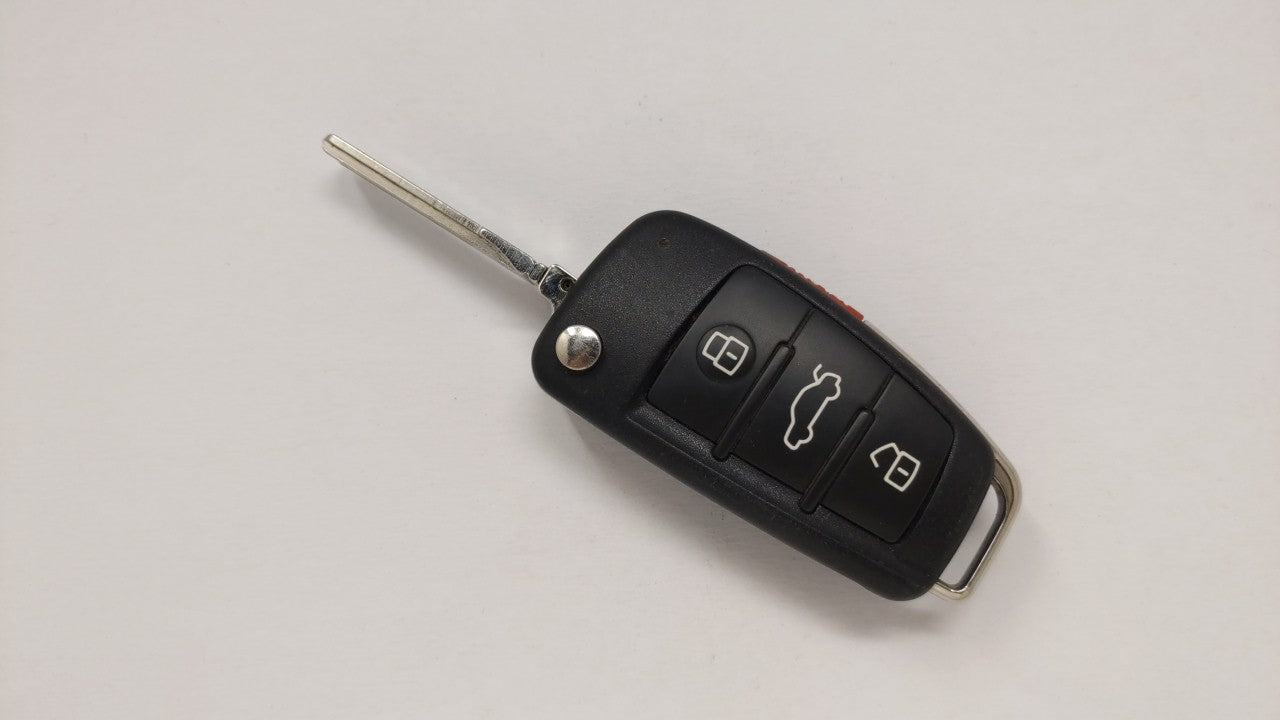 Audi Keyless Entry Remote Fob Nbgfs12p71 8x0 837 220 A 4 Buttons - Oemusedautoparts1.com