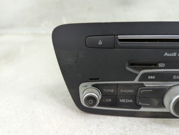 2017-2018 Audi Q3 Radio AM FM Cd Player Receiver Replacement P/N:8U1035187B 8U1035187A, 28510635 Fits Fits 2017 2018 OEM Used Auto Parts