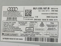 2017-2018 Audi Q3 Radio AM FM Cd Player Receiver Replacement P/N:8U1035187B 8U1035187A, 28510635 Fits Fits 2017 2018 OEM Use