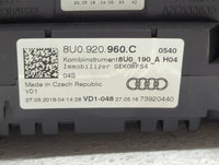2015-2017 Audi Q3 Instrument Cluster Speedometer Gauges P/N:8U0920960C 8U0_190_A_H04 Miles:119K Fits Fits 2015 2016 2017 OEM