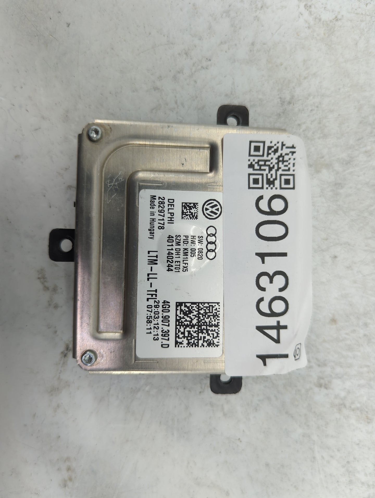 2017 Audi Q3 Headlight Ballast Head Light - Oemusedautoparts1.com