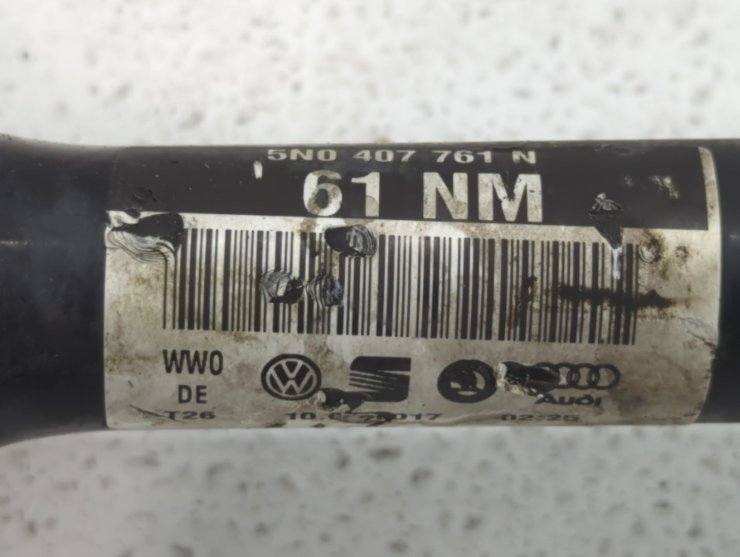 Audi Q3 Axle Shaft Front Driver Cv C/v - Oemusedautoparts1.com
