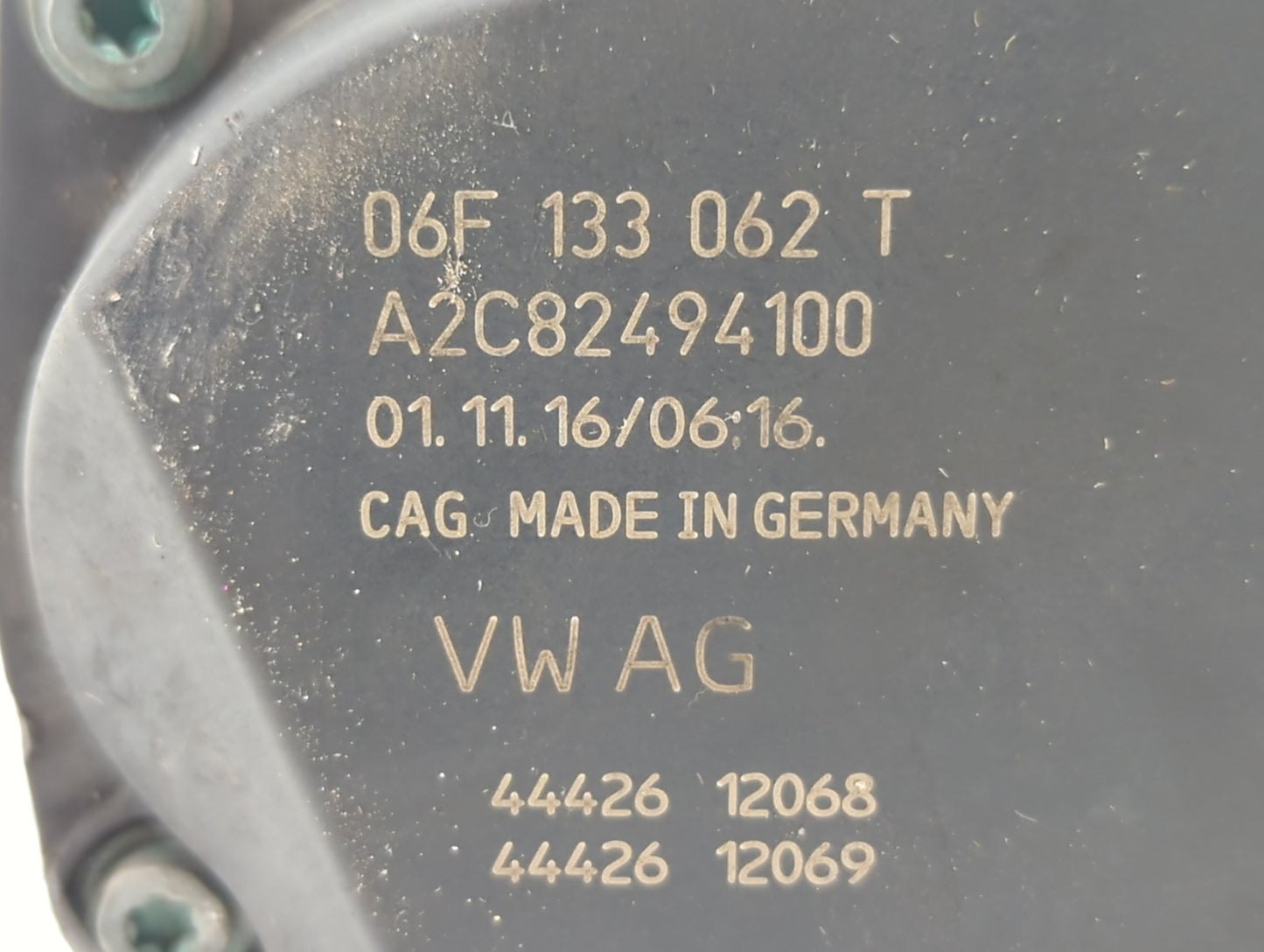 2015-2018 Audi Q3 Throttle Body P/N:06F 133 062 T 06F 133 062 Q Fits OEM Used Auto Parts - Oemusedautoparts1.com