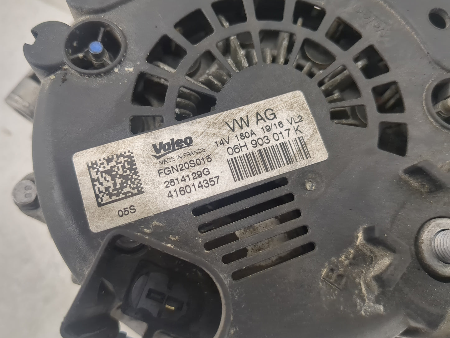 2013-2017 Audi Q5 Alternator Replacement Generator Charging Assembly Engine OEM P/N:2614129G 06H 903 017 K Fits OEM Used Aut