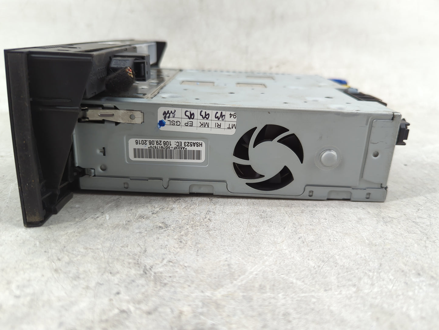 2016-2017 Audi Q5 Radio AM FM Cd Player Receiver Replacement P/N:8R1035746K 4G0035082G, MMI3G, 2192861 Fits Fits 2016 2017 O