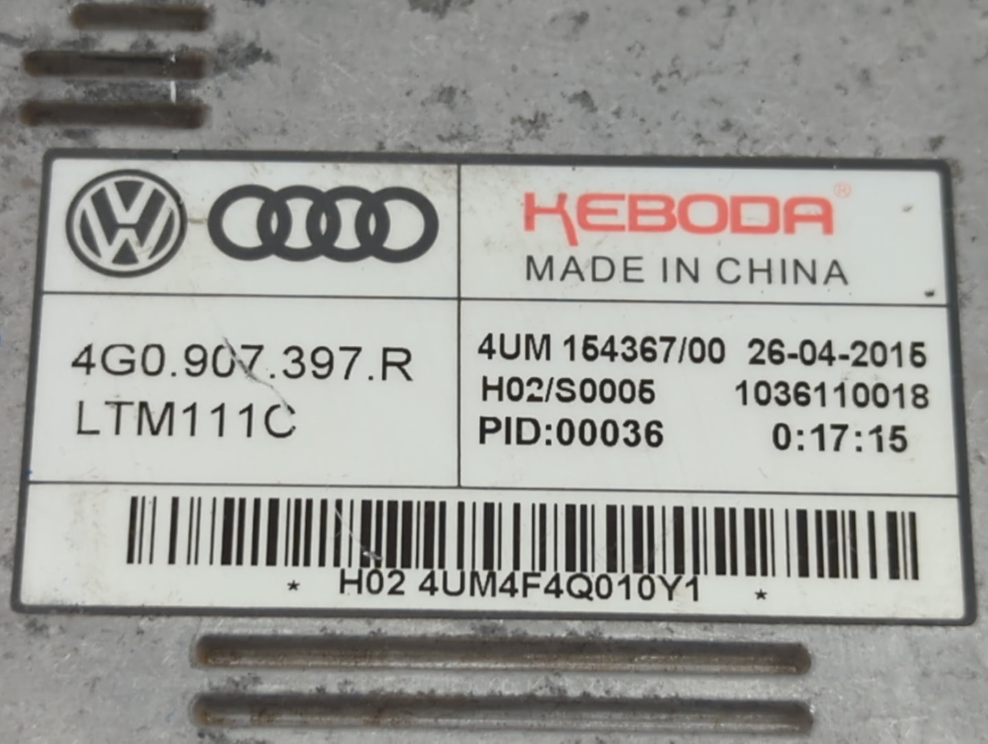 2017 Audi Q5 Headlight Ballast Head Light - Oemusedautoparts1.com