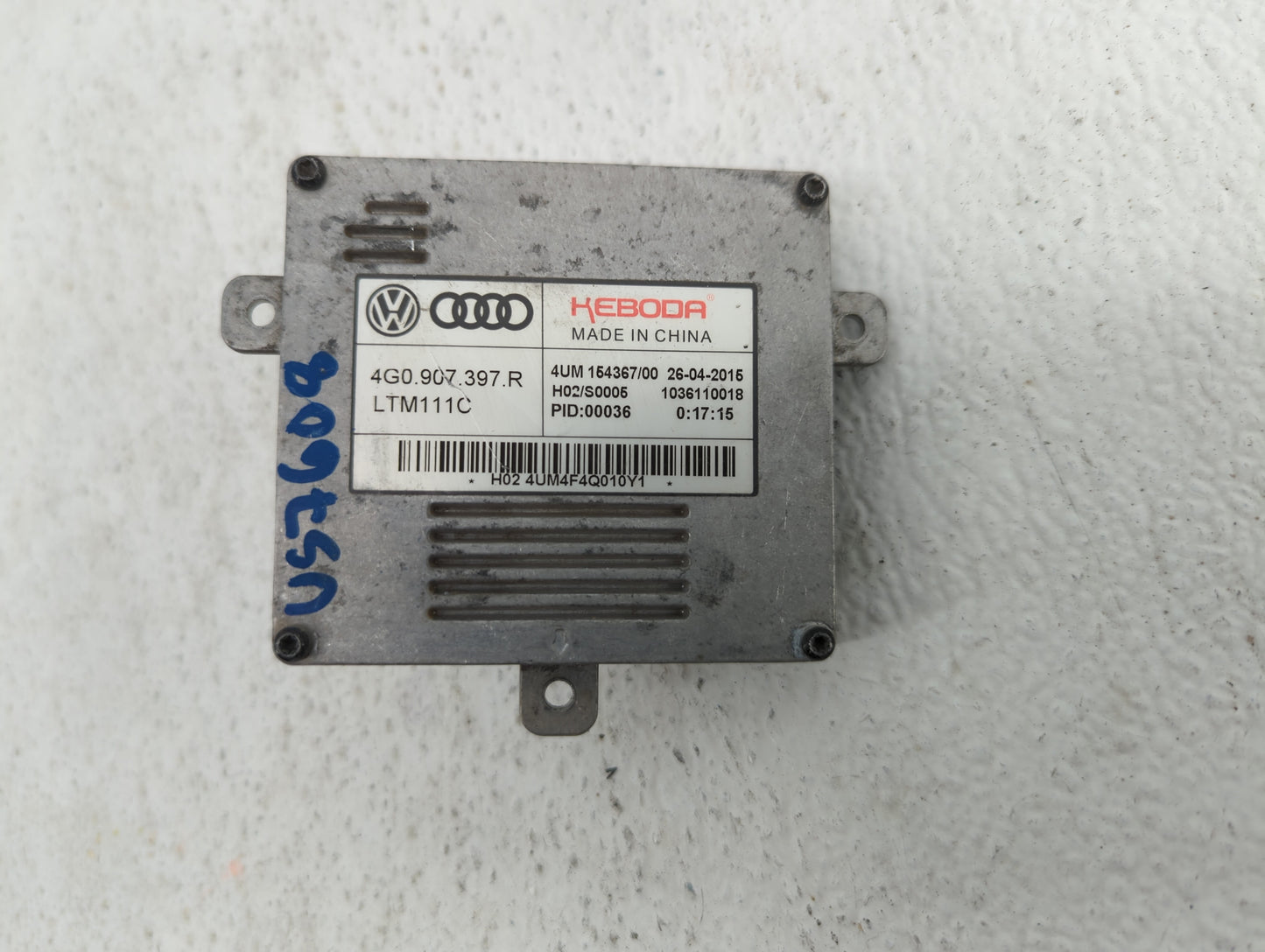 2017 Audi Q5 Headlight Ballast Head Light - Oemusedautoparts1.com