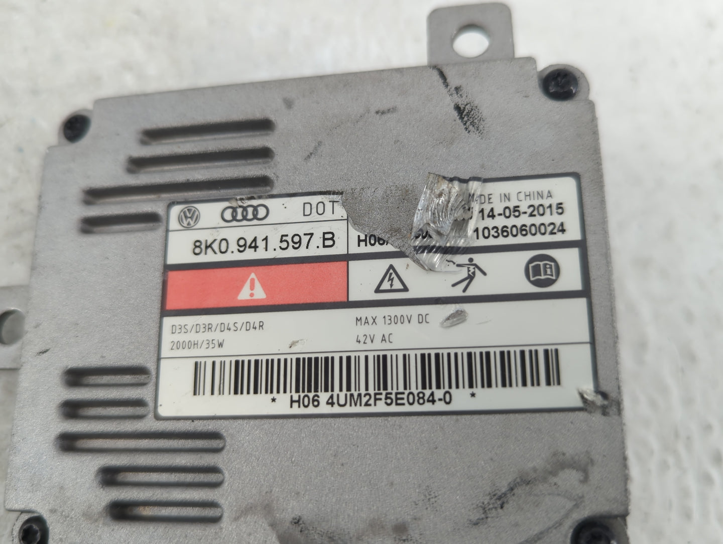 2017 Audi Q5 Headlight Ballast Head Light 652224 - Oemusedautoparts1.com