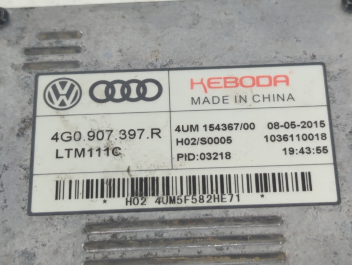 2017 Audi Q5 Headlight Ballast Head Light - Oemusedautoparts1.com