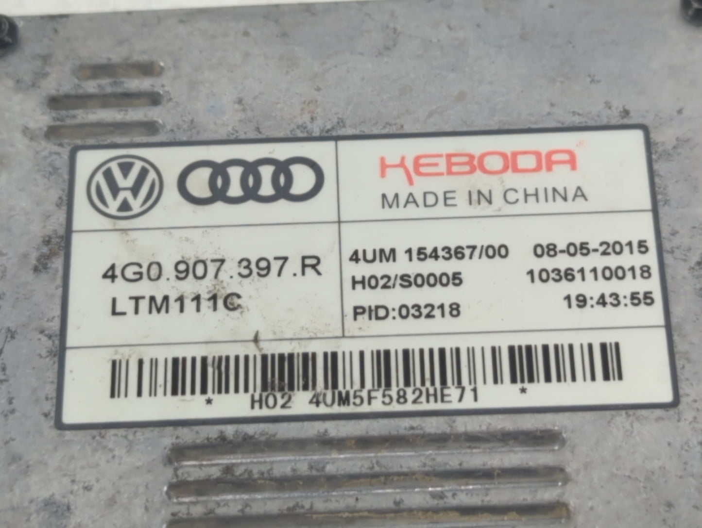 2017 Audi Q5 Headlight Ballast Head Light - Oemusedautoparts1.com