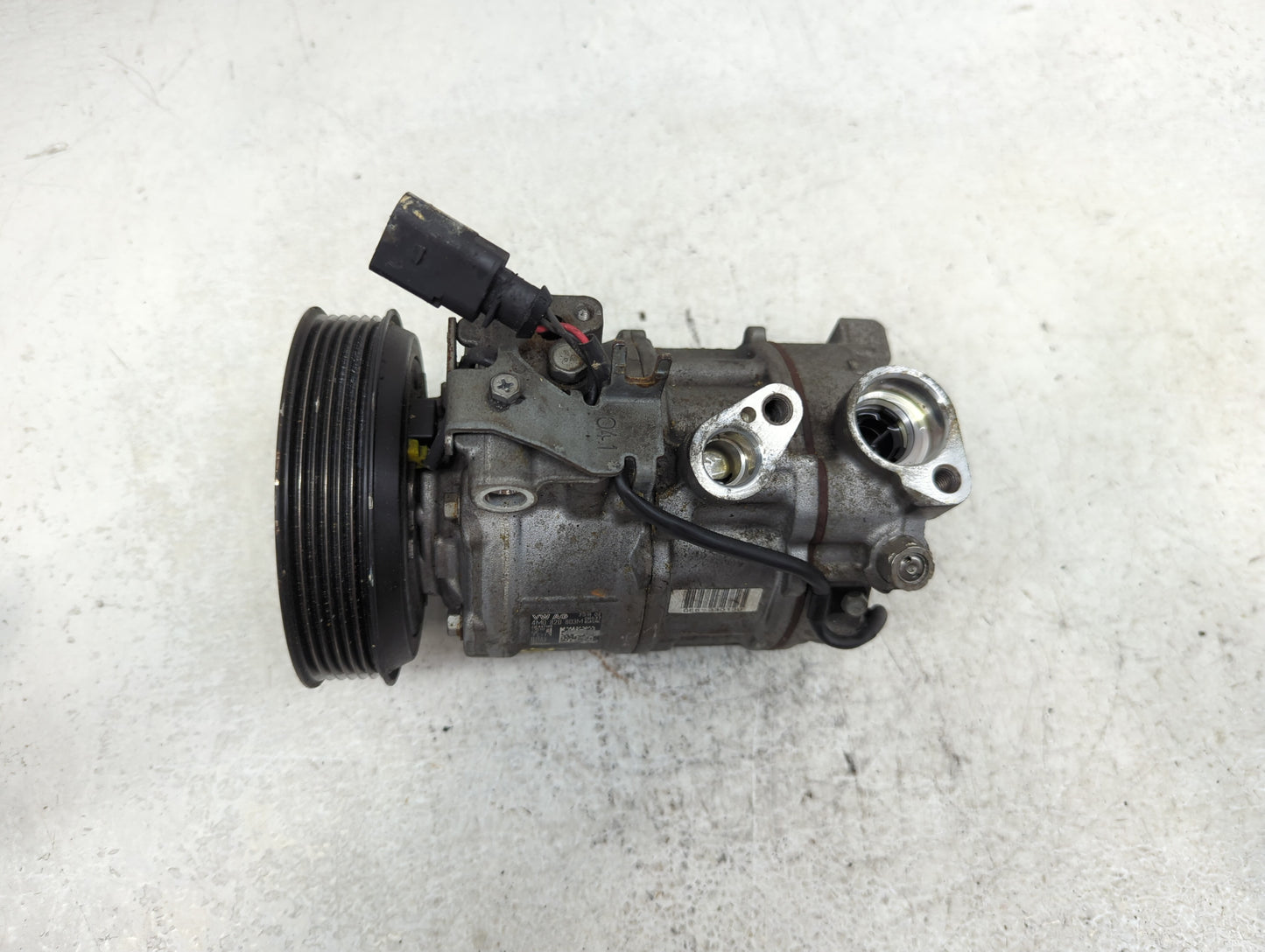 2017-2019 Audi Q7 Air Conditioning A/c Ac Compressor Oem - Oemusedautoparts1.com