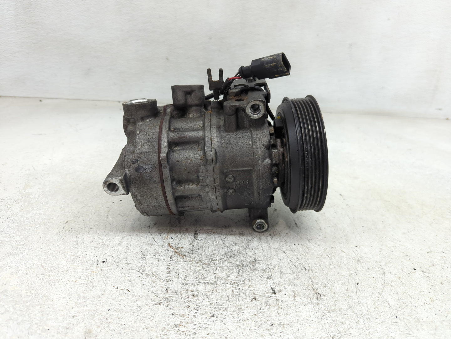 2017-2019 Audi Q7 Air Conditioning A/c Ac Compressor Oem - Oemusedautoparts1.com