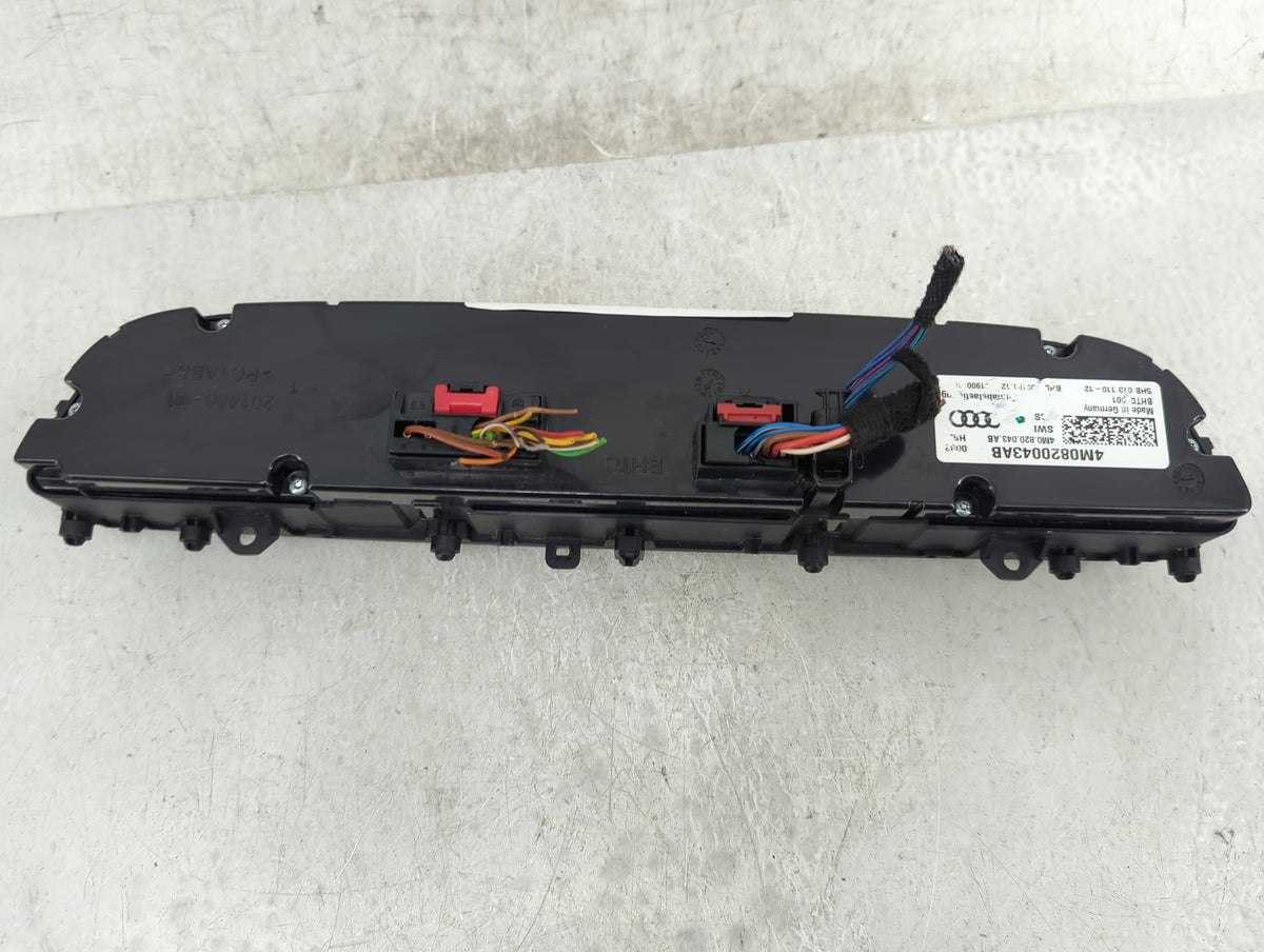 2017-2019 Audi Q7 Climate Control Module Temperature AC/Heater Replacement P/N:4M0820043AB 5HB 013 110-12 Fits Fits 2017 201