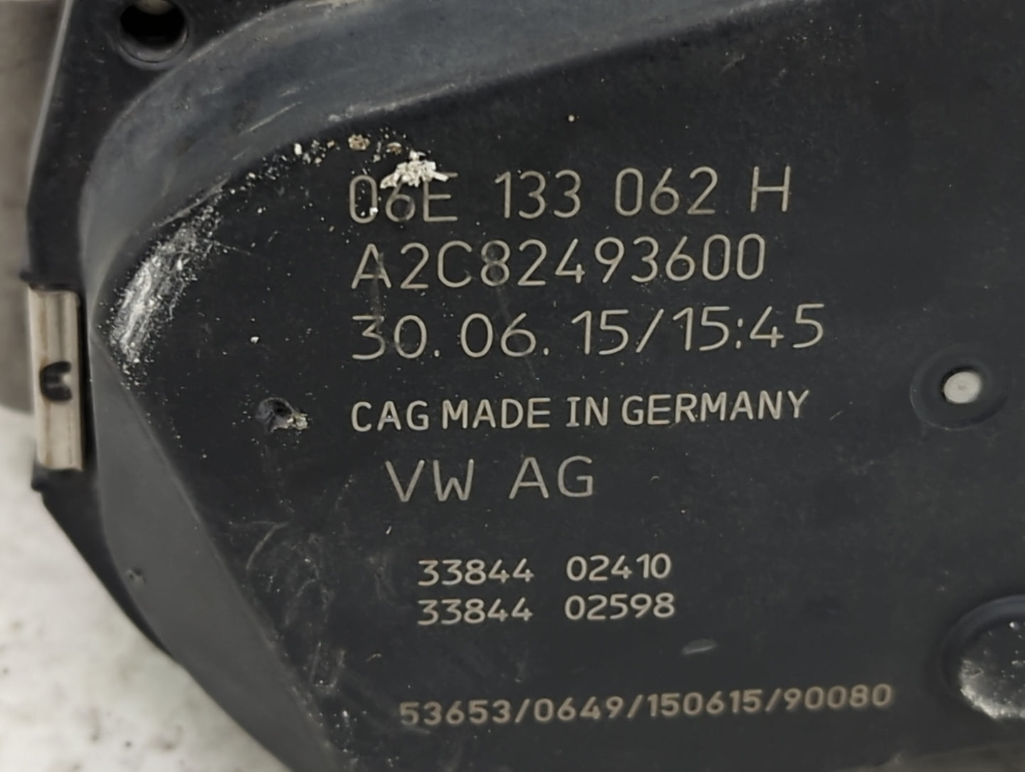 2011-2019 Audi Q7 Throttle Body Fits Fits 2008 2009 2010 2011 2012 2013 2014 2015 2016 2017 2018 2019 OEM Used Auto Parts - 