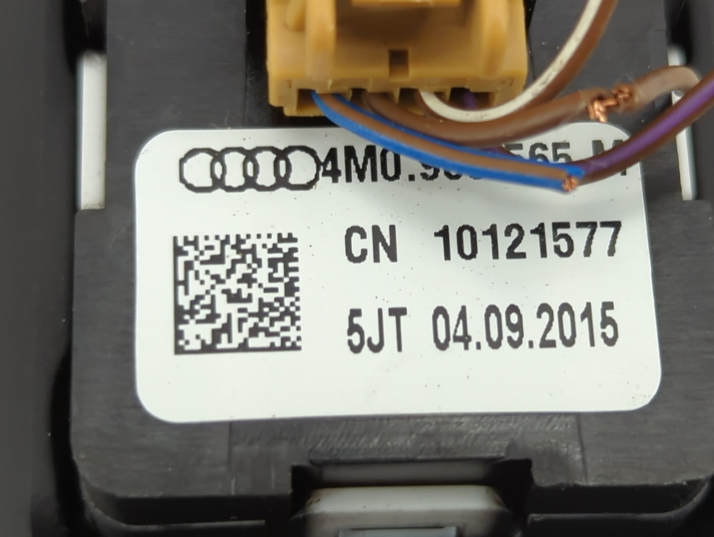 2017 Audi Q7 Master Power Window Switch Replacement Driver Side Left P/N:4M0959565 Fits OEM Used Auto Parts - Oemusedautopar
