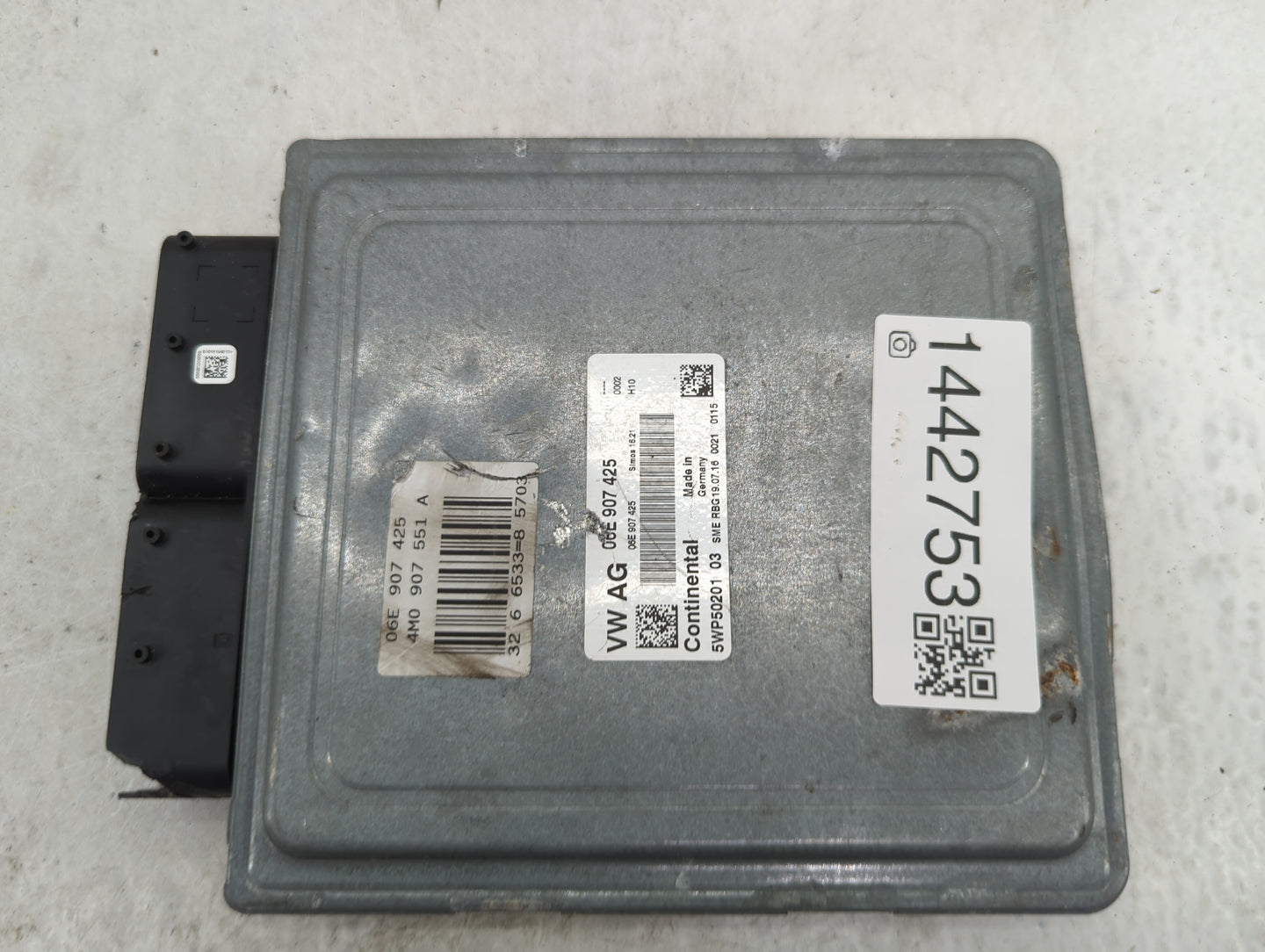 2017-2019 Audi Q7 PCM Engine Control Computer ECU ECM PCU OEM P/N:06E907425 5WP50201, 06E907551A Fits Fits 2017 2018 2019 OE