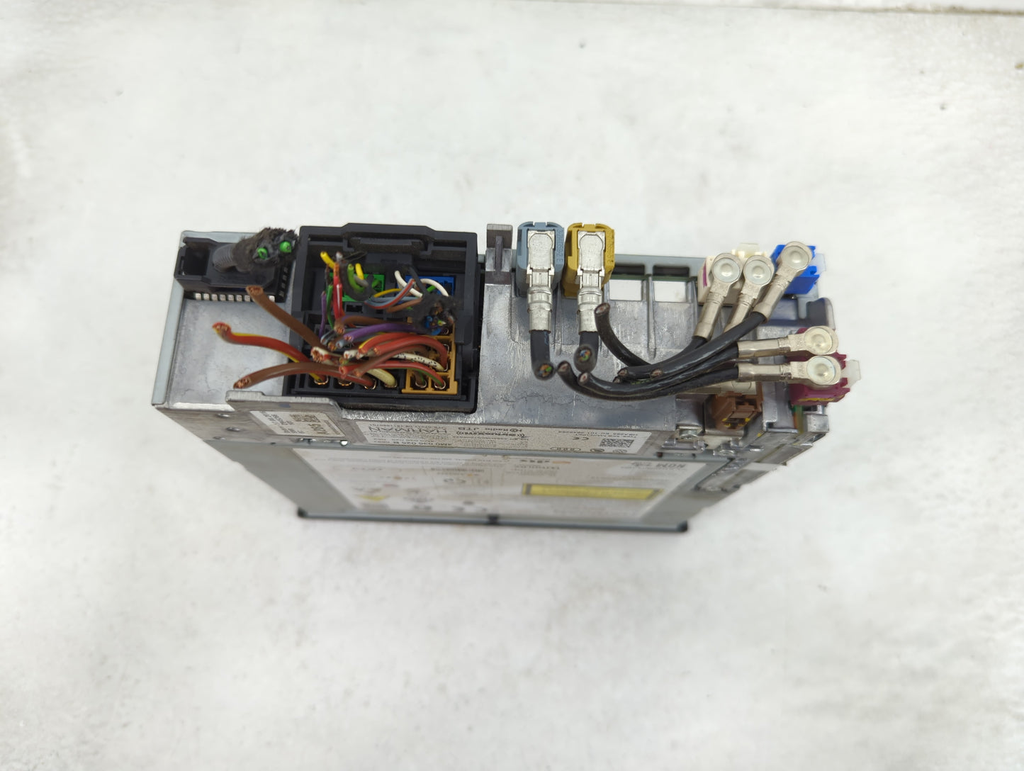 2017-2019 Audi Q7 Radio AM FM Cd Player Receiver Replacement P/N:4M0035025B 4M0035025 Fits Fits 2017 2018 2019 OEM Used Auto