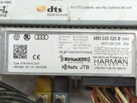 2017-2019 Audi Q7 Radio AM FM Cd Player Receiver Replacement P/N:4M0035025B 4M0035025 Fits Fits 2017 2018 2019 OEM Used Auto