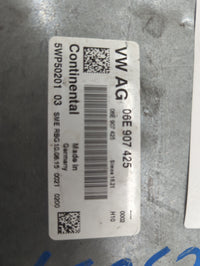 2017-2019 Audi Q7 PCM Engine Control Computer ECU ECM PCU OEM P/N:06E907425 4H0907551A, 5WP50201 Fits Fits 2017 2018 2019 OE