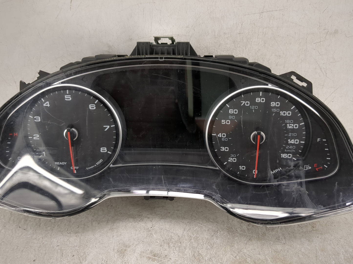 2017-2018 Audi Q7 Instrument Cluster Speedometer Gauges P/N:4M0920870B 0263720062 Miles:84K Fits Fits 2017 2018 OEM Used Aut