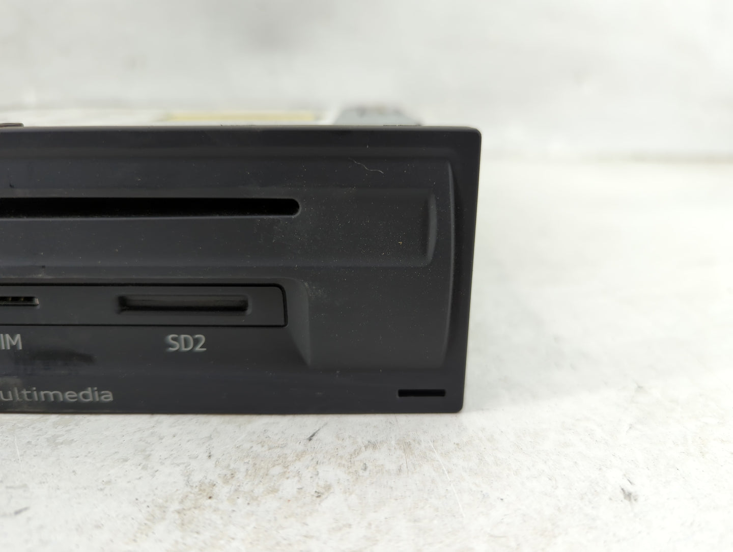 2017 Audi Q7 Radio AM FM Cd Player Receiver Replacement P/N:4M0035880C 4M0035880C0443 Fits OEM Used Auto Parts - Oemusedauto