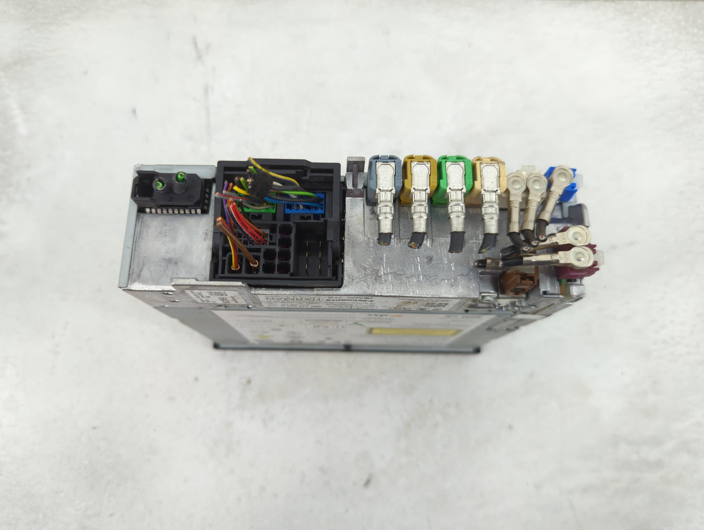 2017 Audi Q7 Radio AM FM Cd Player Receiver Replacement P/N:4M0035880C 4M0035880C0443 Fits OEM Used Auto Parts - Oemusedauto