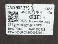 2017-2019 Audi Q7 Anti-Lock Brake ABS Pump Module Actuator OEM P/N:4M0 907 379 Fits Fits 2017 2018 2019 OEM Used Auto Parts 