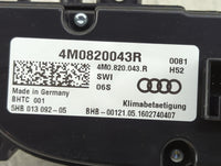 2017-2019 Audi Q7 Climate Control Module Temperature AC/Heater Replacement P/N:4M0820043R 4M0.820.043.R Fits Fits 2017 2018 
