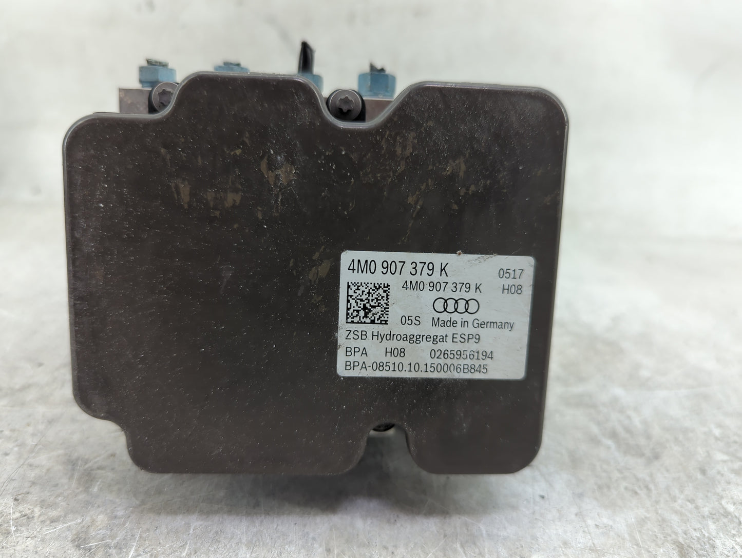 2017-2019 Audi Q7 ABS Pump Control Module Replacement P/N:4M0907379K 0265956194, BPA-08510.10.150006B845 Fits Fits 2017 2018