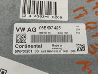 2017-2019 Audi Q7 PCM Engine Control Computer ECU ECM PCU OEM P/N:06E 907 425 Fits Fits 2017 2018 2019 OEM Used Auto Parts -