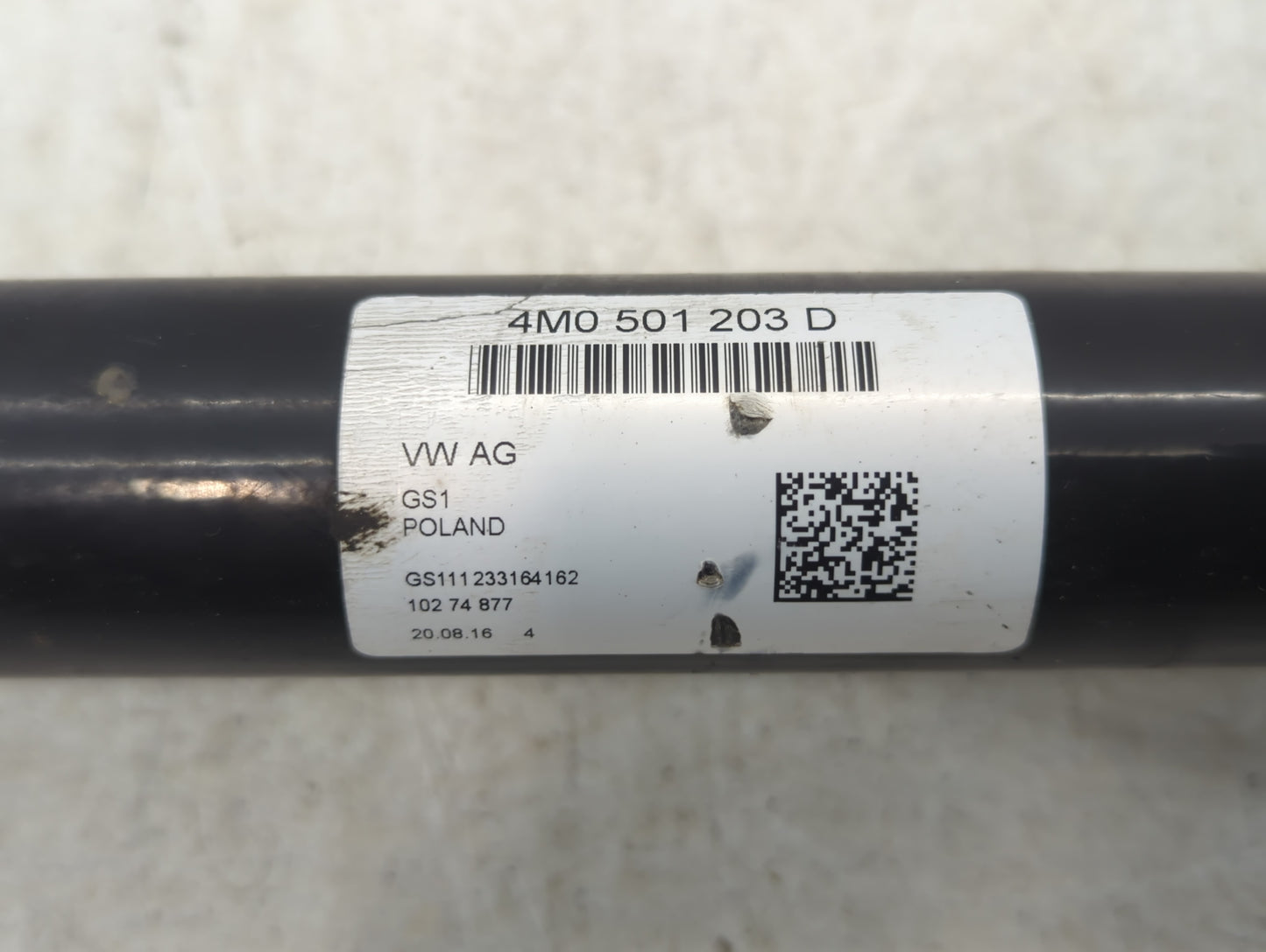 2017-2022 Audi Q7 Axle Shaft Front Driver Cv C/v - Oemusedautoparts1.com